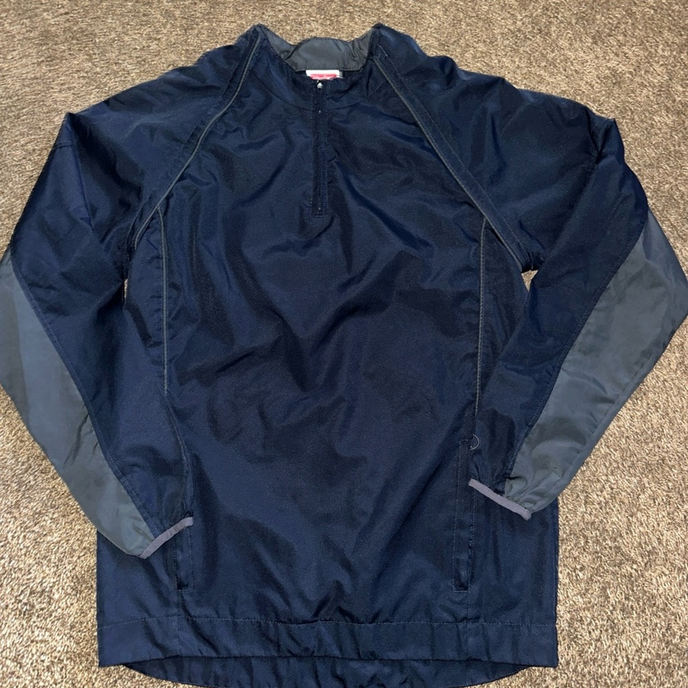 Rawlings baseball hitting jacket with zip off sleeves